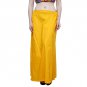 Namisha Solid Regular Shining Straight Full Cotton Petticoat for Womans and Girls Dark Yellow