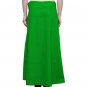 Namisha Solid Regular Shining Straight Full Cotton Petticoat for Womans and Girls Green
