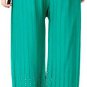 Designer Modern Embroidery Rayon Palazzo Women & Girls Blue Green