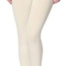Alisha Women's & Girl's Slim Fitting Cotton Leggings Cream