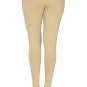 Alisha Women's & Girl's Slim Fitting Cotton Leggings Beige