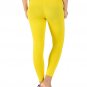Alisha Women's & Girl's Slim Fitting Cotton Leggings Yellow