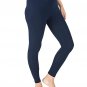 Alisha Women's & Girl's Slim Fitting Cotton Leggings Navy Blue