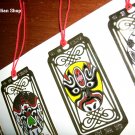 Super Containing Pure Gold Bookmark--"Beijing opera types of facial makeup in operas"