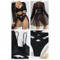 New Fashion Cross Blouse Kimono Hot Spring Swimsuit Three-Piece Sexy Bikini Women