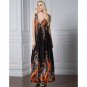 Bohemian Hot-Selling Plus Size Women's Clothing Fat MM Sleeveless Dress Beach Ice Silk