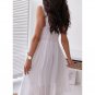 New European American Sexy Lace Stitching Sling Beach Skirt Dress