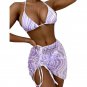 Sexy bikini Three-Piece Ladies Swimsuit 2022 New Style