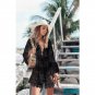 Summer Hot-Selling Bikini Blouse European American Sexy V-Neck Sunscreen Shirt Lace Beach Skirt