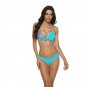 European American Sexy Hard Bag Split Swimsuit Color Matching Green Leaf Bikini Women
