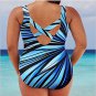 Large Size One-Piece Swimsuit New Style Positioning Printed Sexy Bikini