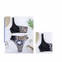 Hot-Selling Ladies Swimsuit Bikini Stitching Sexy Laced-Up One-Shoulder Spli