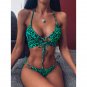 New Style Swimsuit Bikini Ladies Split Leopard Print Swimsu