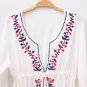 European American New Style Thin Cotton Embroidered Blouse Bikini Jacket Sexy Beach Women Seaside Ho