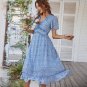 Sexy Dress Long Skirt Summer Short-Sleeved Temperament Big Swing