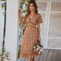 Sexy Dress Long Skirt Summer Short-Sleeved Temperament Big Swing