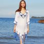 New style hand hook tassel lace outdoor hollow hand woven beach sun proof bohemian beach skirt women