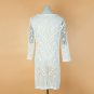 European American Knitted Hollow Chest Strap Beach Sunscreen Shirt Seaside Holiday Skirt Bikini Blou