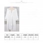 European American New Style People Cotton Lace Large Size Loose Bikini Swimsuit Outer Blouse Beach S