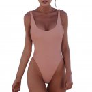Bikini Ladies One Piece Swimsuit Sexy Plain Color