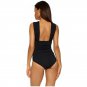 New Style Bikini European American Hot-Selling Sexy Deep V Cross One-Piece Swimsuit