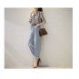 Striped Shirt Women Korean Version Long-Sleeved Chiffon Versatile Loose Bottom