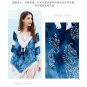 Summer European American Hand Hook Tassel Beach Sunscreen Skirt Bikini Blouse