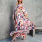 Autumn New Style Large Size Temperament Printed Casual Dress