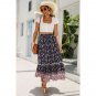 New Lace Stitching Long Skirt Human Cotton Bohemian Beach Vacation Style