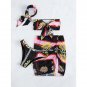 European American Sexy Printed Split bikini Three-Piece Swimsuit Ladies Mesh