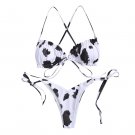 European American Sexy Ladies Printed Bikini Two-Piece Swimsuit Women