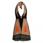 Summer European American Sexy Deep V Tether Short Skirt Halter Neck Flower Color Dress