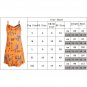 Summer New Style European American Women's Casual Loose Sling Dress