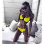 New Style Sexy Bikini Hard Bag LOVE European American Split Swimsuit Women