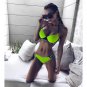 New Style Sexy Bikini Hard Bag LOVE European American Split Swimsuit Women