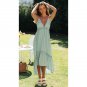 European American Women's New Style Chiffon V-Neck Sling Halter Lace-Up Lotus Leaf Hem Long Dress