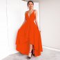 Sling Plus Size Women's V-Neck Large Swing Dress Sexy Halter Bandage Banquet Skirt