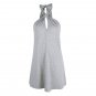 Summer European American New Style Women's Solid Color Tube Top Halter Dress