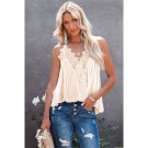 Summer New Product Breathable Loose Lace Trim Camisole Women