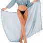 European American Multi-Purpose Beach Towel Seaside Vacation Sunscreen Fringed Shawl One-Piece Apron