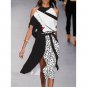 Summer New Style Off-The-Shoulder Face Leopard Print Sexy Dress