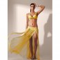 Elastic Waist Sexy Bikini Blouse Dress (Without Bikini)