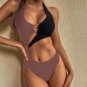 New Style Bikini European American Sexy Solid Color Body Swimsuit Women