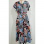 Bohemian New Style Printed Dress Beach Leisure Vacation Large Swing Skirt