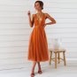 Suspender Dress Sexy Gauze Elegant Bridesmaid