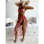 European American Sexy Three-Piece Split Bikini Women's Swimsuit