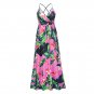 Spring Summer New Style Dress Bohemian Floral Sling
