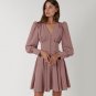 Autumn Winter New Style Women's European American Short Skirt Design Shirt French Dress Classy Palac