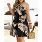 Summer Off-The-Shoulder Halterneck Lace-Up Loo
