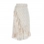 Skirts Sweet Breathable Summer Large Hem Textile-printing Slit Design Long Skirts for Date